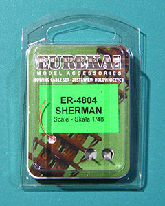 エウレカXXL ER-4804 1/48 M4 シャーマン用ケーブルセット