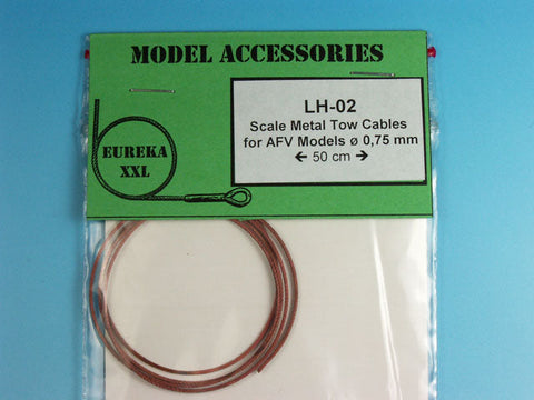 エウレカXXL LH-02 銅製ワイヤーロープ(0,75mm-50cm)