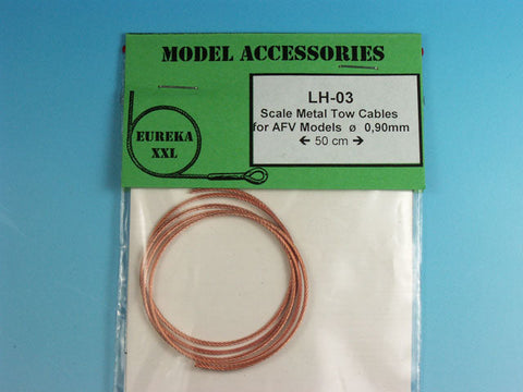 エウレカXXL LH-03 銅製ワイヤーロープ (0,9mm-50cm)