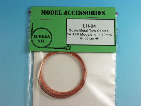 エウレカXXL LH-04 銅製ワイヤーロープ (1,1mm-50cm)