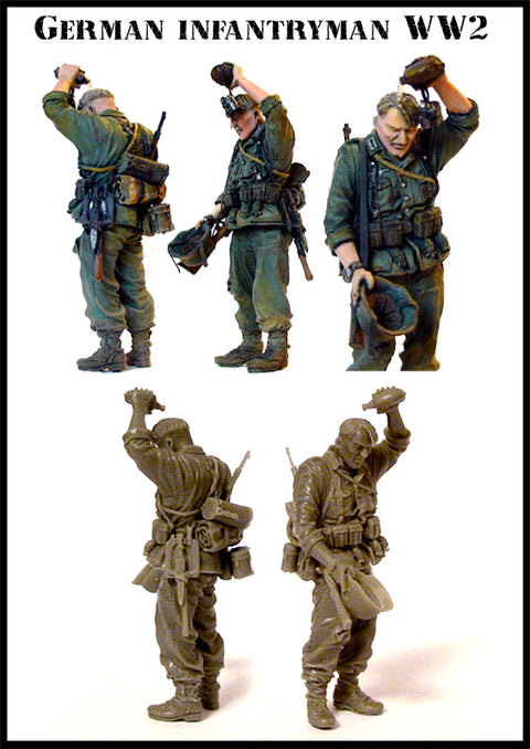 エボリューション EM-35002 1/35 WWII ドイツ 歩兵 夏(1体)