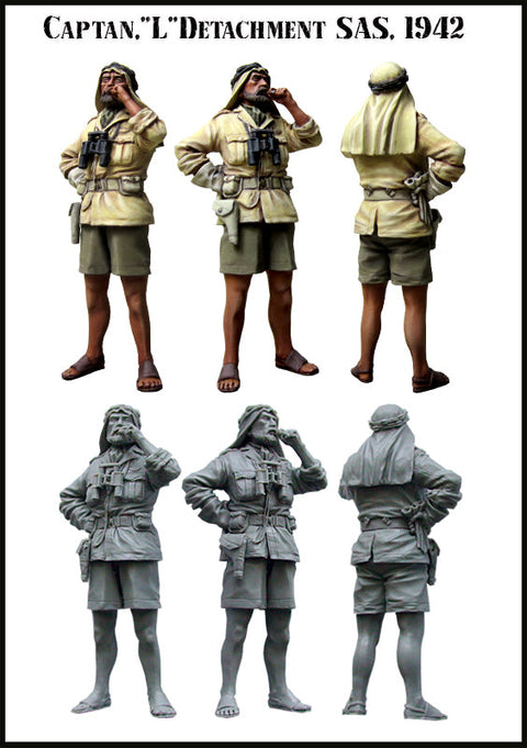 エボリューション EM-35021 1/35 WWII イギリス SAS指揮官 1942(1体)