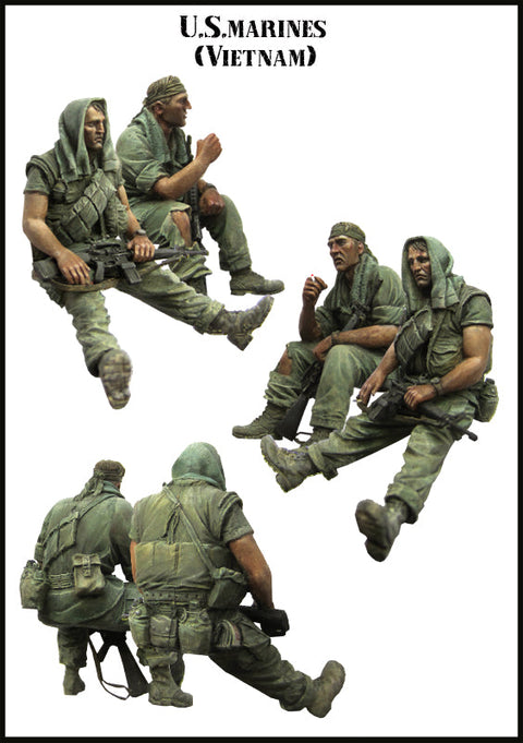 エボリューション EM-35031 1/35 現用 アメリカ 海兵隊員 ベトナム(2体)