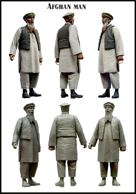 エボリューション EM-35049 1/35 現用 アフガニスタン人(1体)