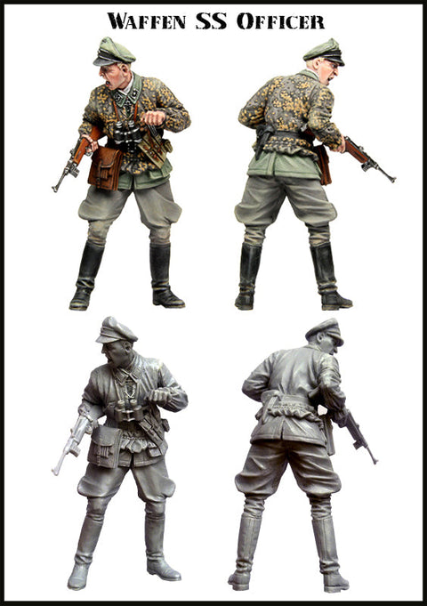 エボリューション EM-35051 1/35 WWII ドイツ 武装親衛隊 将校(1体)