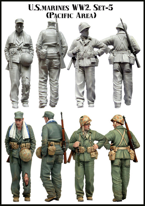 エボリューション EM-35065 1/35 WWII アメリカ海兵隊 太平洋戦線(5)(2体)