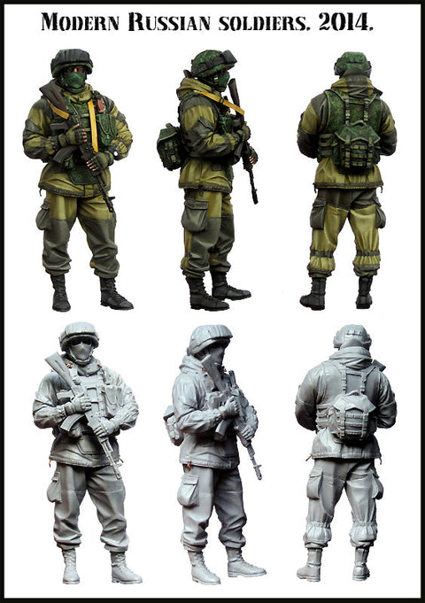 エボリューション EM-35104 1/35 現用 ロシア歩兵 クリミア2014(3)(1体)