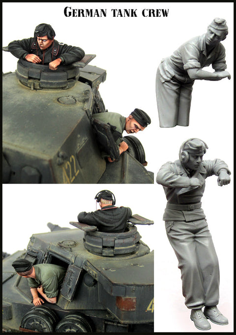 エボリューション EM-35127 1/35 WWII ドイツ 戦車兵(2体)