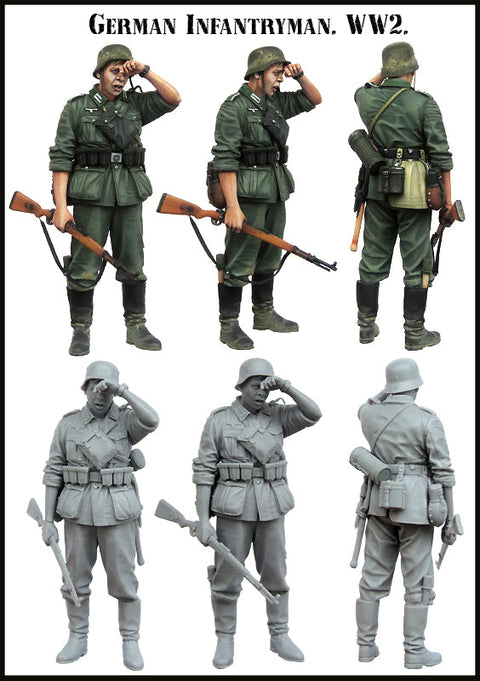 エボリューション EM-35142 1/35 WWII ドイツ 歩兵 夏(1体)
