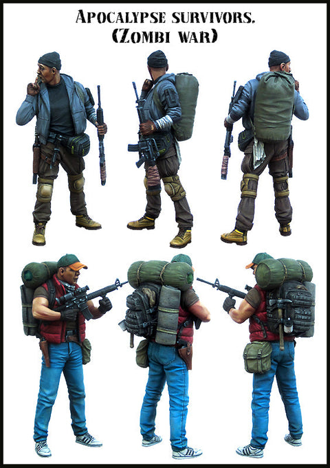 エボリューション EM-35143 1/35 秩序無きこの世を生きる元PMC(FPSゲームキャラクター)(2体)