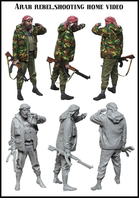 エボリューション EM-35145 1/35 現用 アラブの反政府勢力 ホームビデオで撮影中(1体)