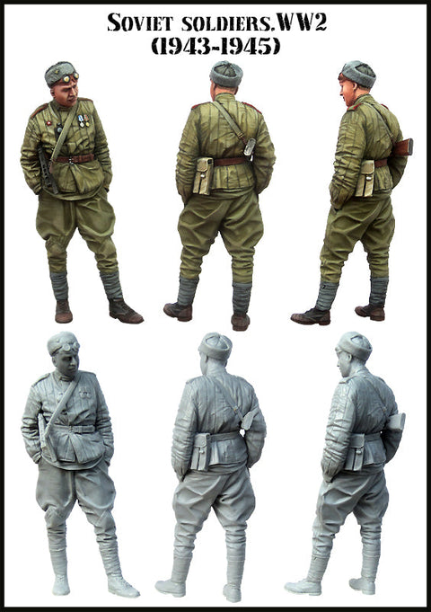エボリューション EM-35152 1/35 WWII ソビエト 下士官 1943-45(1体)