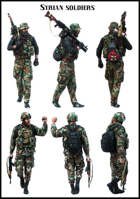 エボリューション EM-35157 1/35 現用 シリア兵(2体)