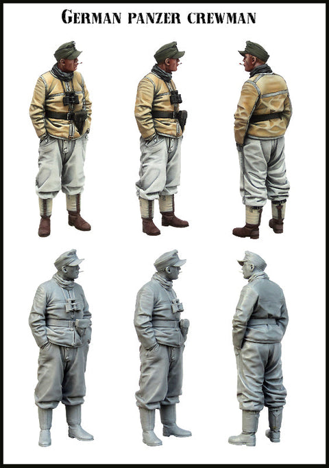 エボリューション EM-35160 1/35 WWII ドイツ 戦車兵 冬期装備(1体)