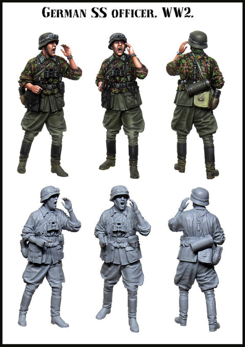 エボリューション EM-35174 1/35 WWII ドイツ 武装親衛隊将校(1体)