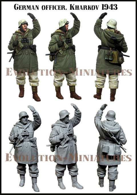 エボリューション EM-35202 1/35 WWII ドイツ 将校 ハリコフ戦 1943(1)(1体)