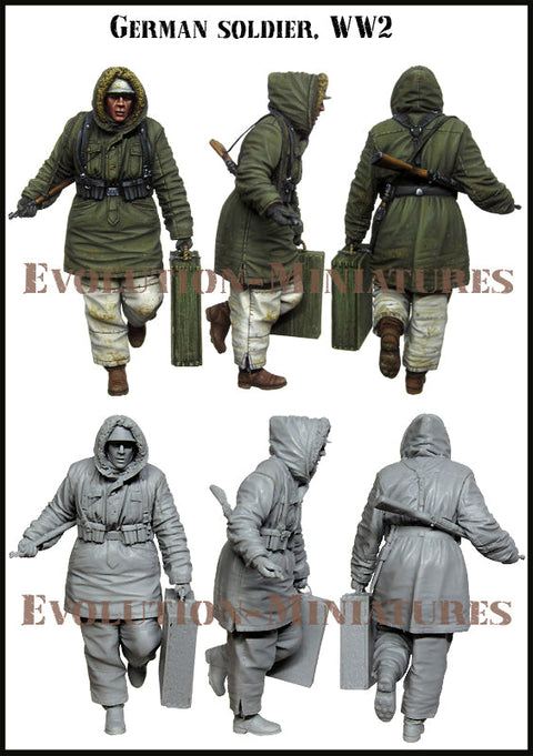 エボリューション EM-35213 1/35 WWII ドイツ 歩兵 ハリコフ戦 1943(9)(1体)