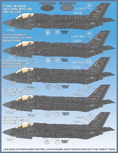 ファーボール 32-003 1/32 F-35A ライトニングII、F-35アンソロジー(イタレリ用)