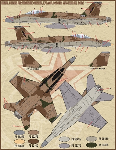 ファーボール 48-070 1/48 アメリカ海軍 F/A-18A/A+/B/C ホーネット、レガシー・バグ・バンディッツ