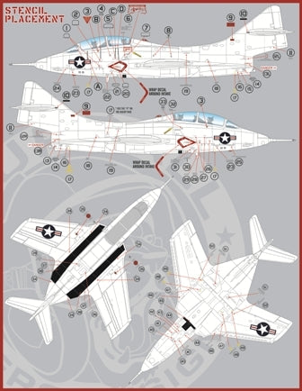 ファーボール FDS-4802 1/48 アメリカ海軍 F9F-8T TF-9J クーガートレーナー