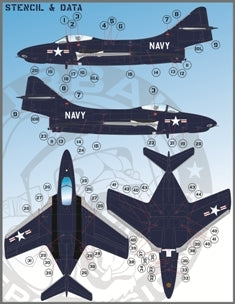 ファーボール FDS-4803 1/48 アメリカ海軍 シーブルーF9F-8クーガー