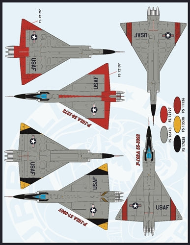 ファーボール FDS-4817 1/48 アメリカ空軍 F-102A デルタダガー カラー&マーキング