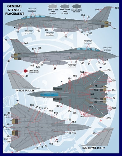 ファーボール F/D&S-4819 1/48 トムキャット カラー&マーキング パート X