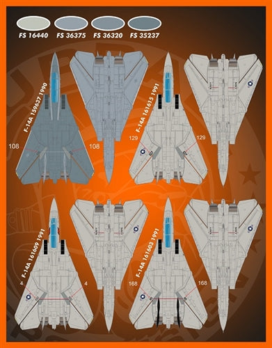 ファーボール F/D&S-4820 1/48 トムキャット カラー&マーキング パート XI