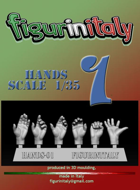 FIGURINITALY H35-1 1/35 ハンドセット1