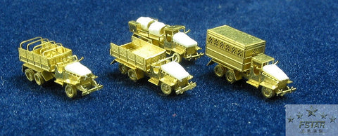 ファイブスターモデル FS700002 1/700 アメリカ軍用車輌 トラック&ジープセット