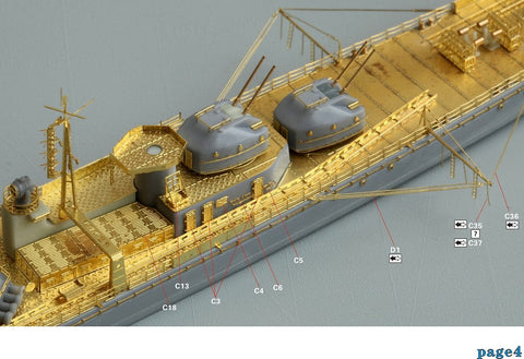 ファイブスターモデル FS710123 1/700 日本海軍 駆逐艦 涼月 スーパーアップグレードセット(アオシマ 02464用)