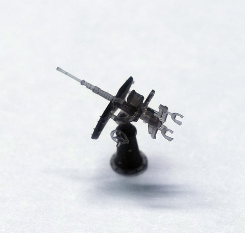 シードホビー SH350016 1/350 WWII アメリカ海軍 20mmエリコン単装機関砲 初期型 タイプA (12個入) 3D プリント