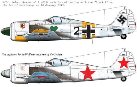 HADモデル 72179 1/72 FW-190 A-4 デカールシート