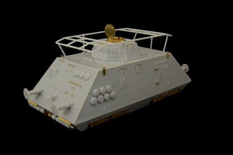 ハウラー HLH72010 1/72 WWII ドイツ ドライジーネ 装甲トロッコ 戦闘指揮型 エッチングセット(ユニモデル256用)
