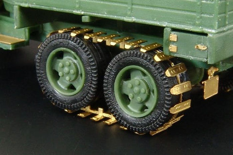 ハウラー HLH72015 1/72 WWII ソビエト GAZ-AAA トラック 雪原/泥濘地用履帯(ユニモデル用)