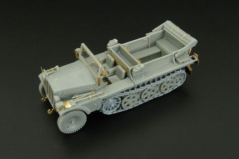 ハウラー HLH72037 1/72 WWII ドイツ Sd.Kfz.10 デマーグ D7 エッチングセット(MK72用)