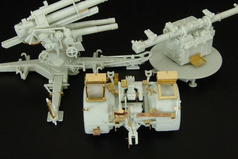 ハウラー HLH72040 1/72 WWII ドイツ 8.8cm FlaK 36 高射砲 エッチングセット(レベル用)