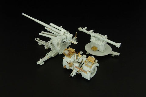 ハウラー HLH72040 1/72 WWII ドイツ 8.8cm FlaK 36 高射砲 エッチングセット(レベル用)