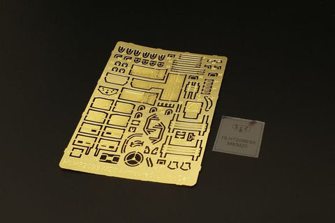 ハウラー HLH72099 1/72 WWII アメリカ M20 装甲車 エッチングセット(イタレリ用)