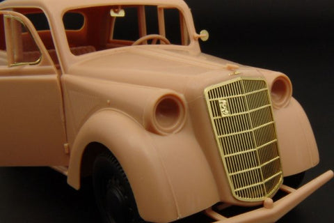 ハウラー HLU35022 1/35 WWII ドイツ オペル オリンピア スタッフカー カブリオレ 1937 エッチングセット(ブロンコ用)