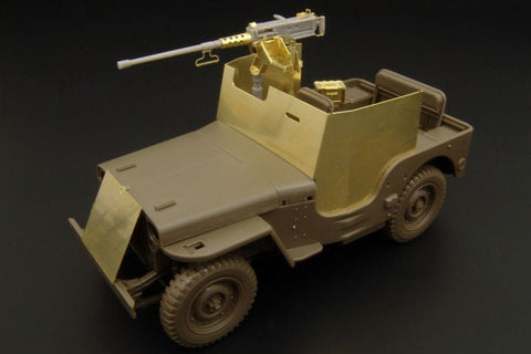 ハウラー HLU35024 1/35 WWII アメリカ 装甲ジープ(第82空挺師団)コンバージョンセット(タミヤ用)