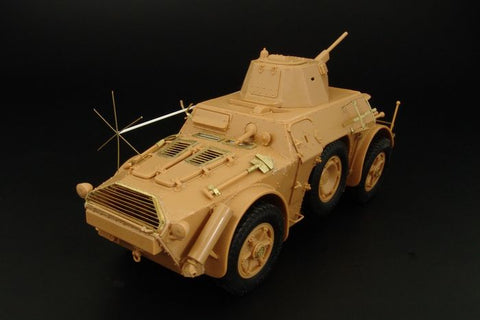 ハウラー HLU35030 1/35 WWII イタリア AB41 装甲偵察車 エッチングセット(イタレリ用)
