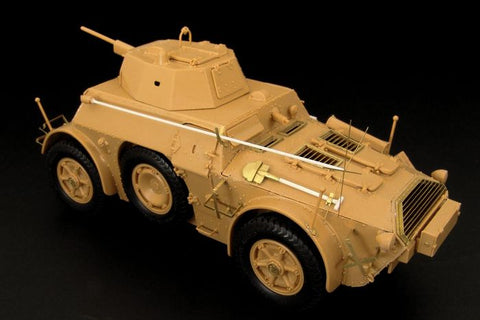 ハウラー HLU35044 1/35 WWII イタリア AB43 装甲偵察車 エッチングセット(イタレリ用)
