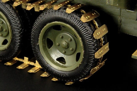 ハウラー HLU35045 1/35 WWII ソビエト GAZ-AAA/BA-10 トラック 雪原/泥濘地用履帯(ズベズダ,イースタンエクスプレス,トコ用)