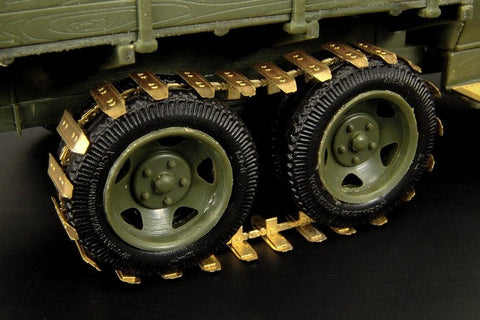 ハウラー HLU35045 1/35 WWII ソビエト GAZ-AAA/BA-10 トラック 雪原/泥濘地用履帯(ズベズダ,イースタンエクスプレス,トコ用)