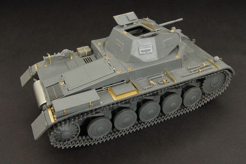 ハウラー HLU35048 1/35 WWII ドイツ II号戦車 A/B/C型 エッチングセット(タミヤ用)