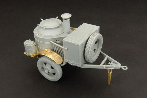 ハウラー HLU35051 1/35 WWII ソビエト KP-42 フィールドキッチン エッチングセット(ミニアート用)
