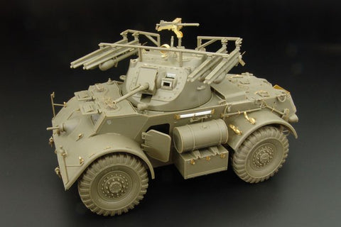 ハウラー HLU35056 1/35 WWII イギリス T17E1 スタッグハウンド Mk.I 60ポンドロケット弾搭載型 エッチングセット(ブロンコ用)