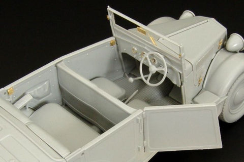 ハウラー HLU35067 1/35 WWII イタリア フィアットカブリオレ エッチングセット(イタレリ6497用)