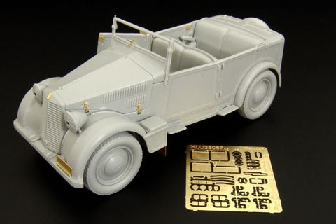 ハウラー HLU35067 1/35 WWII イタリア フィアットカブリオレ エッチングセット(イタレリ6497用)